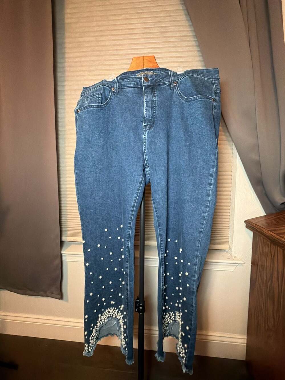 Women With Control Wonderdenim Pearl Jeans Size 18W